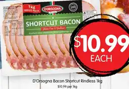 Spudshed D'Orsogna Bacon Shortcut Rindless offer