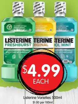 Spudshed Listerine Varieties offer