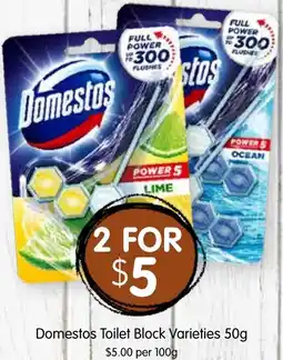 Spudshed Domestos Toilet Block Varieties offer