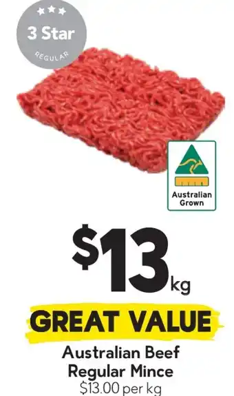 Drakes Australian Beef Regular Mince offer