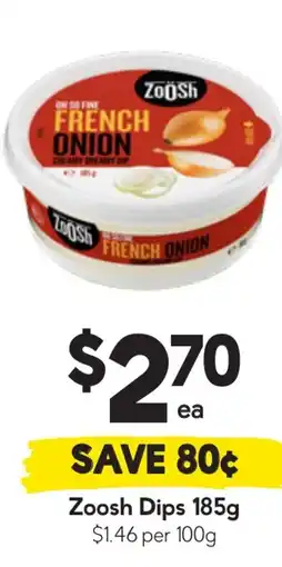 Drakes Zoosh Dips offer