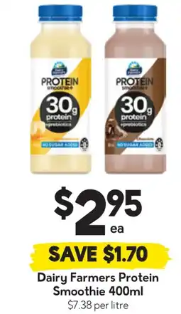 Drakes Dairy Farmers Protein smoothie offer