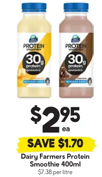 Drakes Dairy Farmers Protein smoothie offer