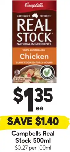 Drakes Campbells Real Stock offer