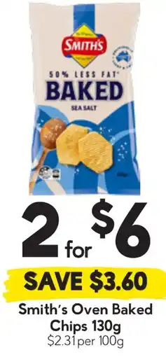 Drakes Smith's Oven Baked Chips offer