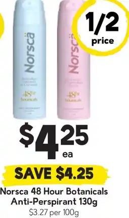 Drakes Norsca 48 Hour Botanicals Anti-Perspirant offer