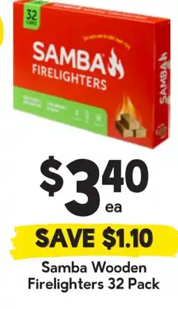 Drakes Samba Wooden Firelighters offer
