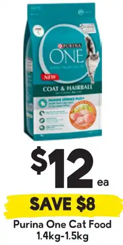 Drakes Purina One Cat Food offer
