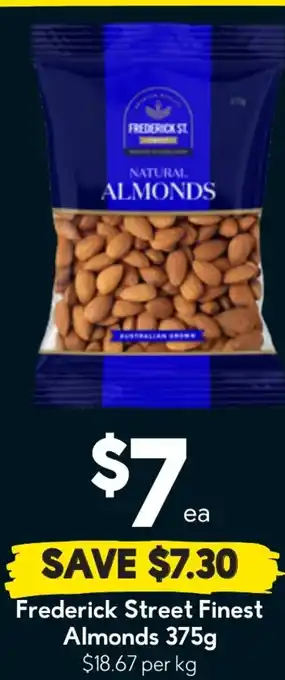 Drakes Frederick Street Finest Almonds offer