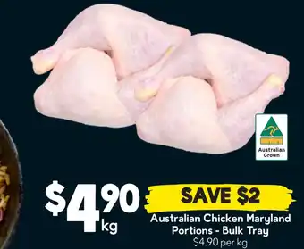 Drakes Australian Chicken Maryland Portions - Bulk Tray offer