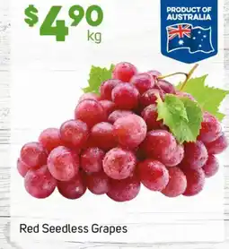 Foodland Red Seedless Grapes offer