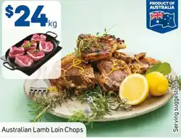 Foodland Australian Lamb Loin Chops offer