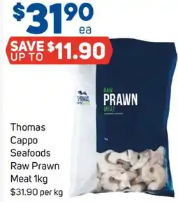 Foodland Thomas Cappo Seafoods Raw Prawn Meat offer