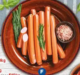 Foodland Ol' Smokey Frankfurts offer