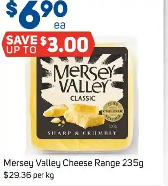 Foodland Mersey Valley Cheese Range offer