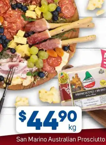 Foodland San Marino Australian Prosciutto offer