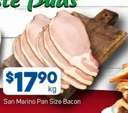 Foodland San Marino Pan Size Bacon offer