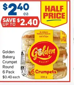 Foodland Golden Bakery Crumpet Round offer