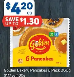 Foodland Golden Bakery Pancakes offer