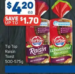 Foodland Tip Top Raisin Toast offer