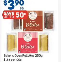 Foodland Baker's Oven Rollettes 250g offer
