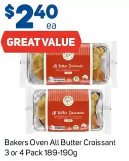 Foodland Bakers Oven All Butter Croissant offer