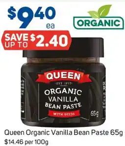 Foodland Queen Organic Vanilla Bean Paste offer