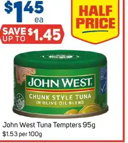 Foodland John West Tuna Tempters offer