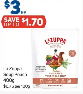 Foodland La Zuppa Soup Pouch offer