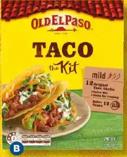 Foodland Old El Paso Standard Kits offer