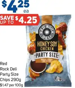 Foodland Red Rock Deli Party Size Chips offer