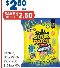 Foodland Cadbury Sour Patch Kids offer