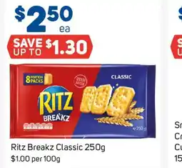 Foodland Ritz Breakz Classic offer