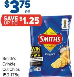 Foodland Smith's Crinkle Cut Chips offer