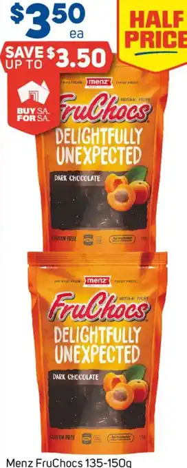 Foodland Menz FruChocs offer