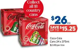 Foodland Coca-Cola Cans offer