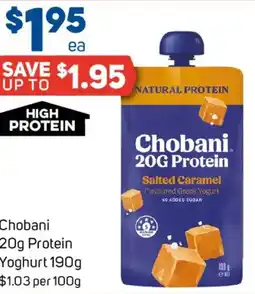 Foodland Chobani 20g Protein Yoghurt offer