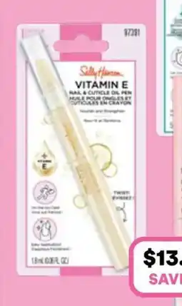 Priceline Sally Hansen Vitamin E Nail & Cuticle Oil Pen offer