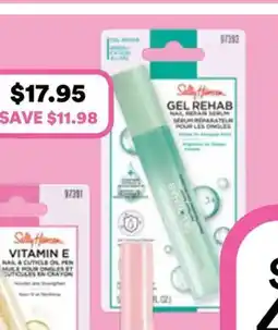 Priceline Sally Hansen Gel Rehab Nail Repair Serum offer