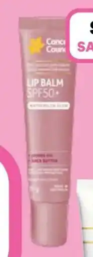 Priceline Cancer Council Lip Balm SPF50+ Vanilla Glaze offer