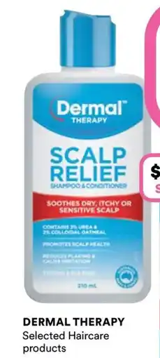 Priceline Dermal Therapy Scalp Relief Shampoo & Conditioner offer