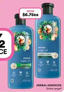 Priceline Herbal Essences bio:renew Argan Oil of Morocco Repair 90% Natural Origin Shampoo offer