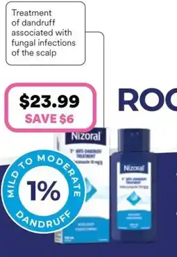Priceline Nizoral 1% Anti-Dandruff Treatment offer