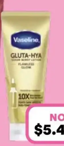 Priceline Vaseline Gluta-Hya Flawless Glow Body Lotion offer
