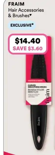 Priceline FRAIM Curved Smoothing Brush offer