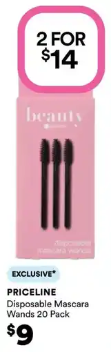 Priceline Priceline Disposable Mascara Wands offer