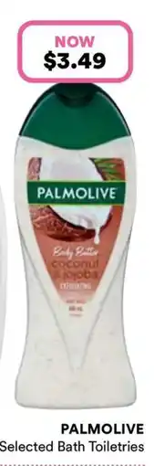 Priceline Palmolive Coconut Scrub Body Butter Shower Gel offer