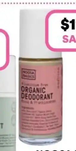 Priceline NOOSA BASICS Deodorant Roll On - Rose & Frankincense offer
