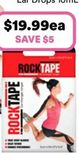 Priceline Rocktape selected products offer