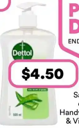 Priceline Dettol Antibacterial Handwash Aloe Vera & Vitamin E offer
